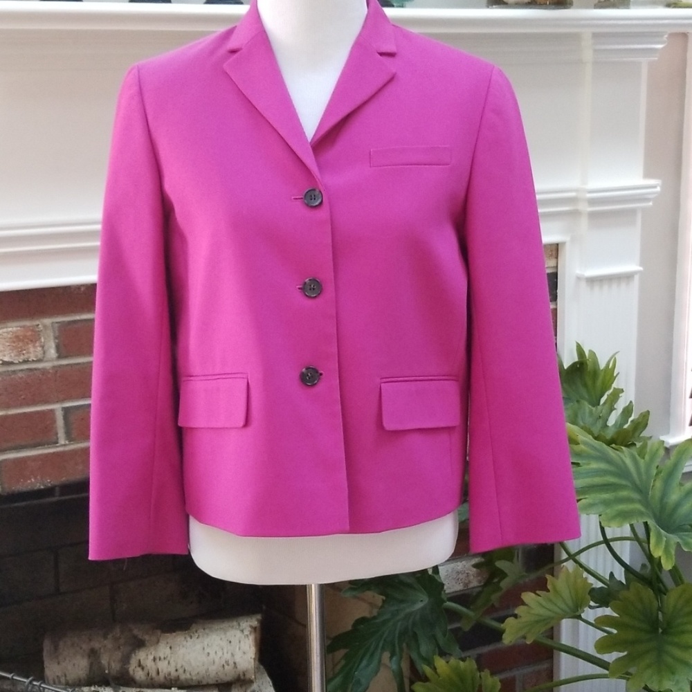 Beautiful, Ann Taylor Pink Blazer Jacket, Size 4